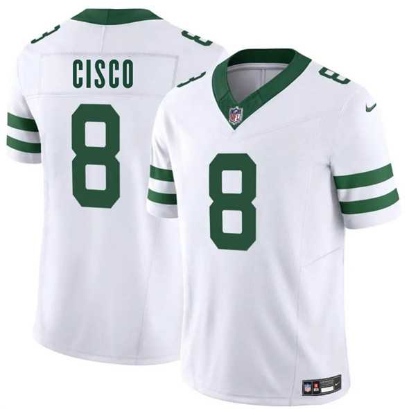 Men & Women & Youth New York Jets #8 Andre Cisco White 2025 F.U.S.E. Vapor Untouchable Limited Stitched Jersey,We sell and wholesale Men & Women & Youth New York Jets #8 Andre Cisco White 2025 F.U.S.E. Vapor Untouchable Limited Stitched Jersey on line form chian!
